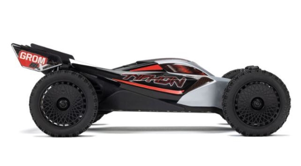 ARA2306T1 Arrma TYPHON GROM 223S BLX silver